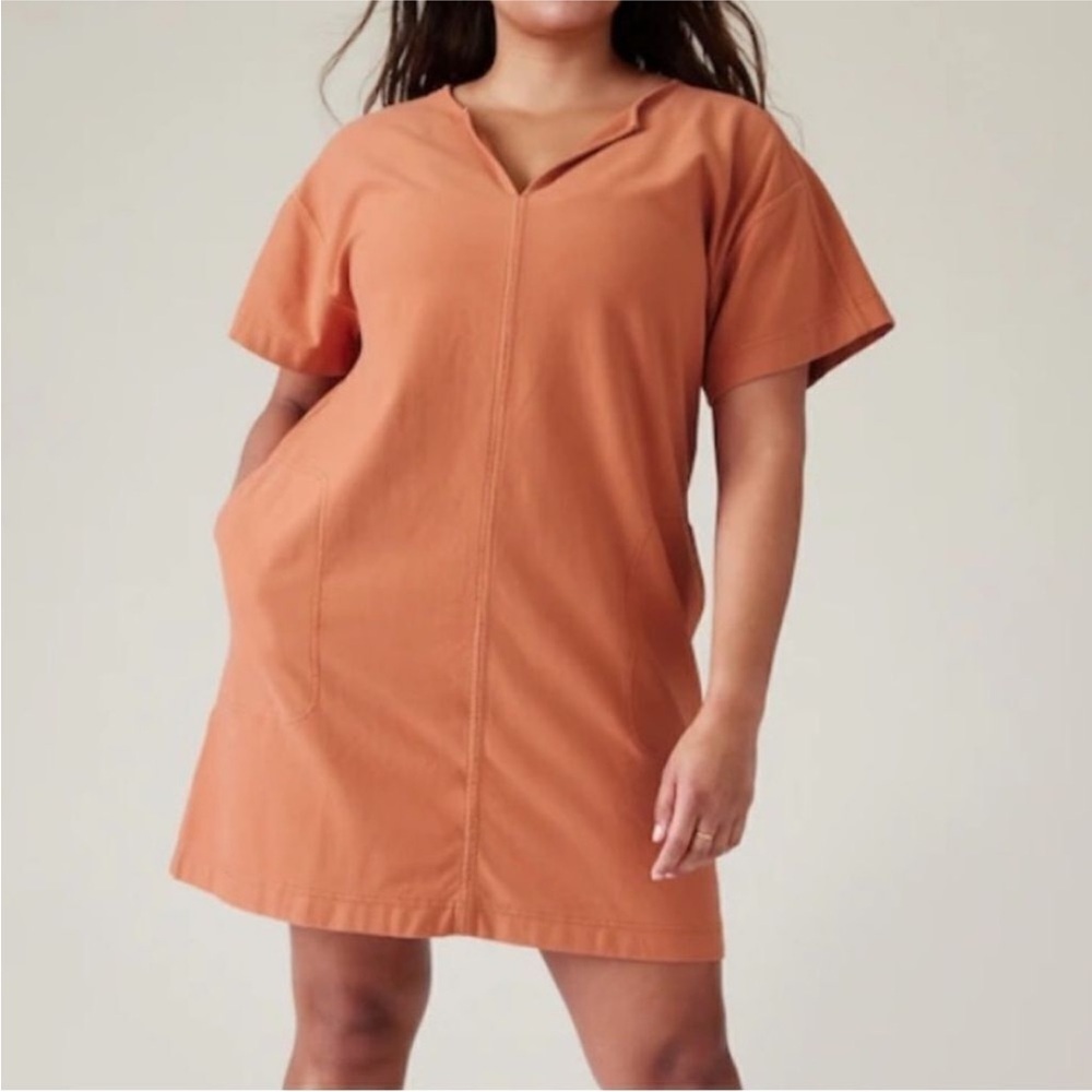 Athleta Farallon‎ Dress sun baked clay orange size XS